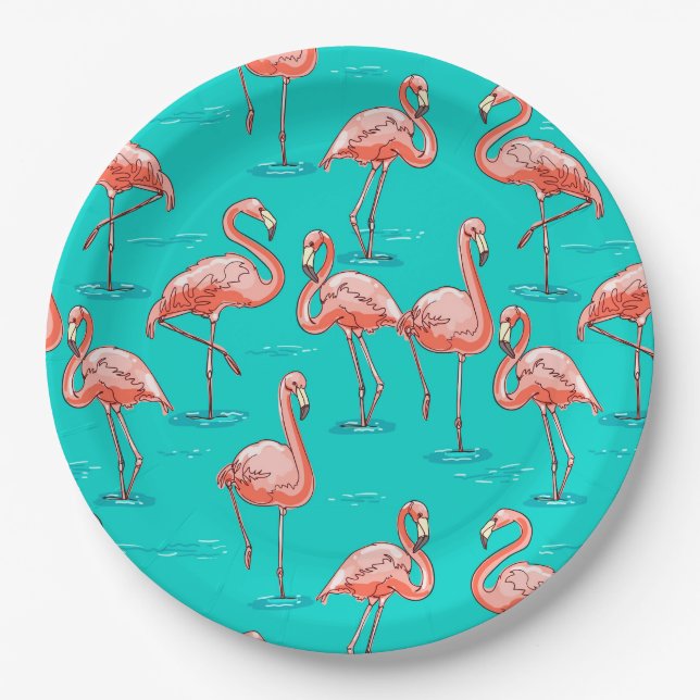 Tropical Paper Plate (Front)
