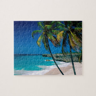 Tropical paradise beach jigsaw puzzle