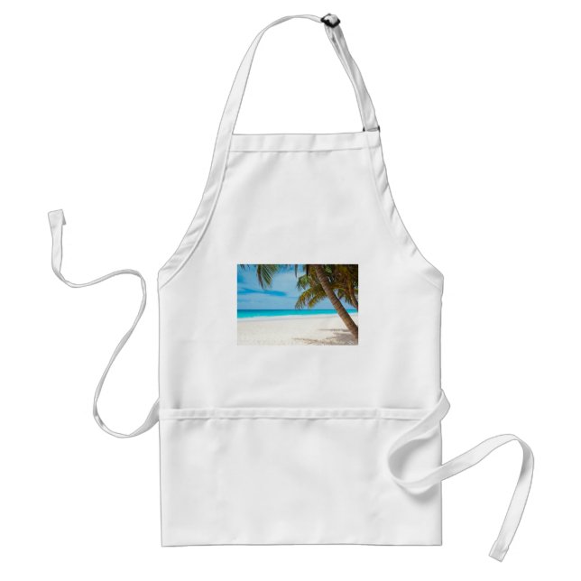 Tropical Paradise Beach Standard Apron (Front)