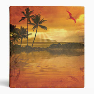 Tropical Paradise Binder