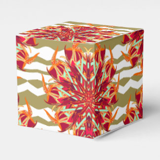 Tropical paradise bird   favor box
