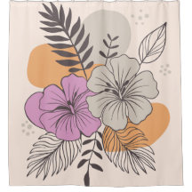 Tropical Paradise Botanical Art, Boho