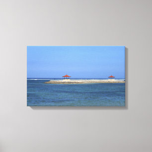 Tropical paradise canvas print