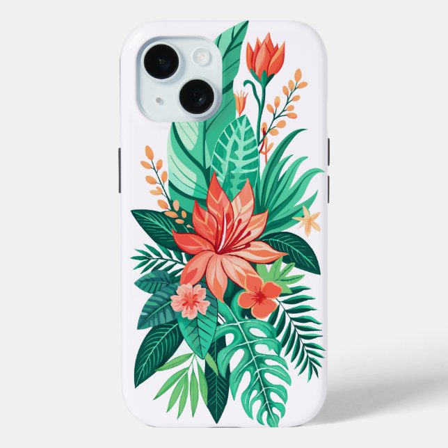 Tropical Paradise Case-Mate iPhone Case (Back)