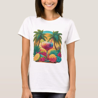 Tropical Paradise Cocktail T-Shirt