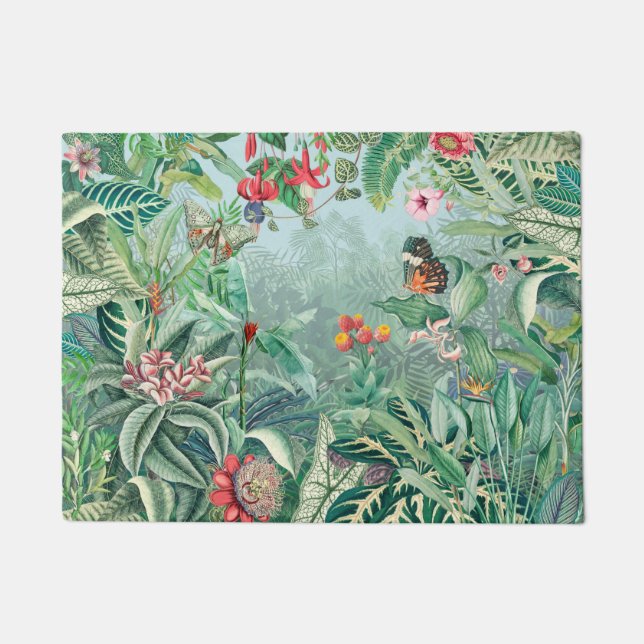 Tropical Paradise Doormat (Front)