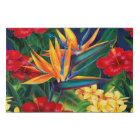 Tropical Paradise Hawaiian Floral