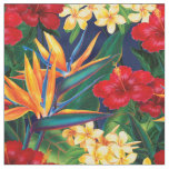 Tropical Paradise Hawaiian Floral (Small) Fabric