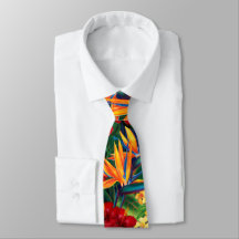 Tropical Paradise Hawaiian Floral Two-Sided