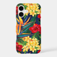 Tropical Paradise Hawaiian Floral Vertical
