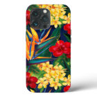 Tropical Paradise Hawaiian Floral Vertical 