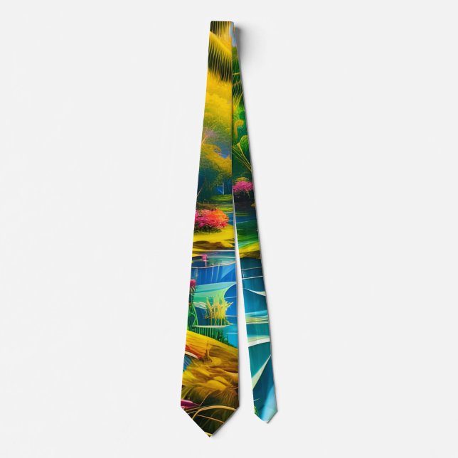 Tropical Paradise III Tie (Front)