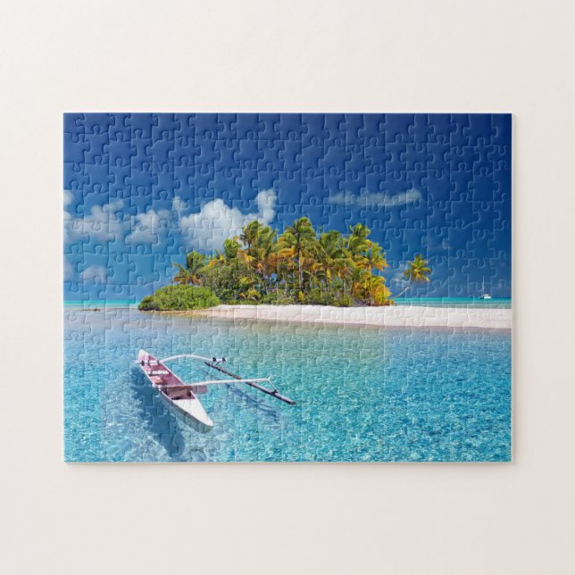 Tropical Paradise Jigsaw Puzzle (Horizontal)