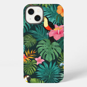 Tropical Paradise Jungle Pattern iPhone 13 Case