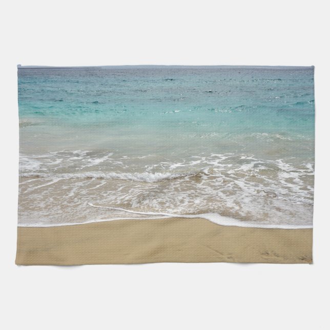 tropical paradise kitchen towel (Horizontal)