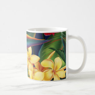 Tropical Paradise Plumeria Mug