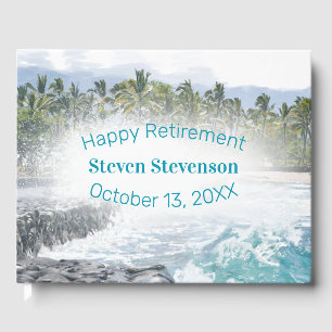 Tropical Paradise Retirement Guest Book
