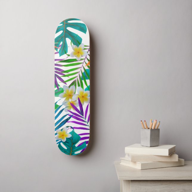 Tropical Paradise Skateboard (Wall Art)