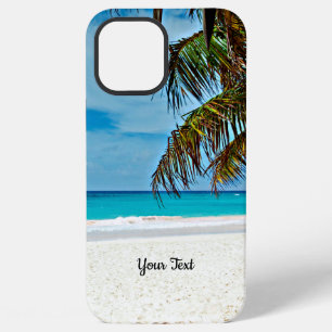 Tropical Paradise template, personalize iPhone 12 Pro Max Case