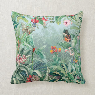 Tropical Paradise Throw Pillow