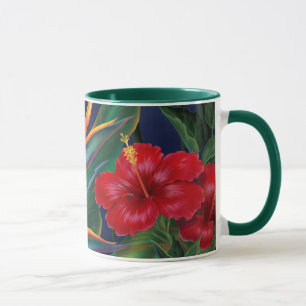Tropical Paradise Two-tone Hunter Mug