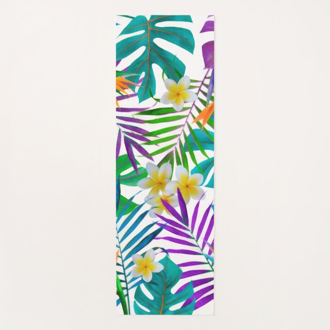 Tropical Paradise Yoga Mat (Front)