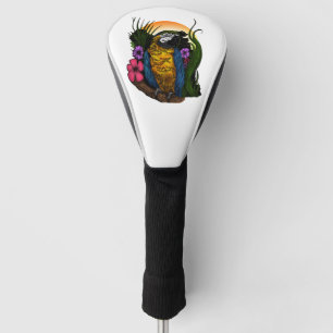Tropical Parrot Golf Head Cover