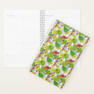 Tropical Parrots Planner