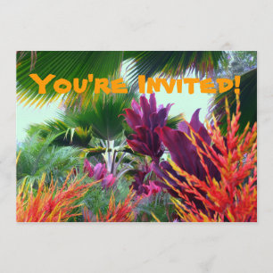 Tropical Party Invitation