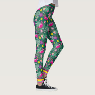 🤩Tropical party with pickleball, Leggings