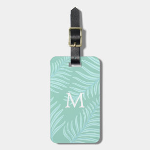 Tropical Pastel ⎢Monogram Luggage Tag