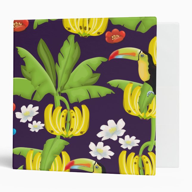 Tropical pattern binder (Front/Inside)