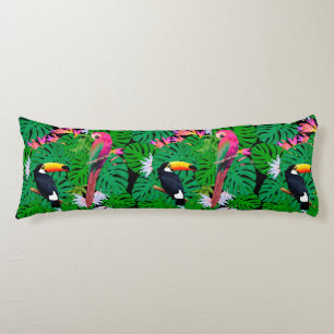Tropical Pattern Body Pillow