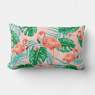 Tropical Pattern Lumbar Pillow