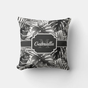 Tropical Pattern Throw Pillow