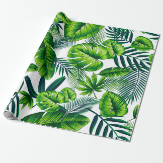 Tropical Pattern Wrapping Paper