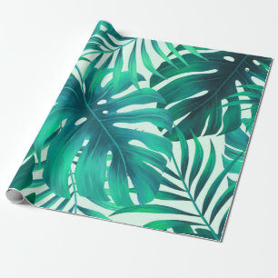 Tropical Pattern Wrapping Paper