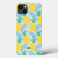 Tropical Pineapple Banana Leaves Personalized