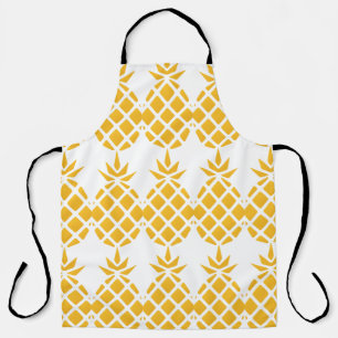 Tropical Pineapple Colour Editable Apron