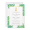 Tropical Pineapple Gold Wedding Invitations