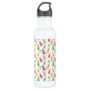 Tropical Pineapple pattern 710 Ml Water Bottle