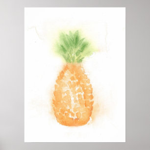Tropical Pineapple Poster