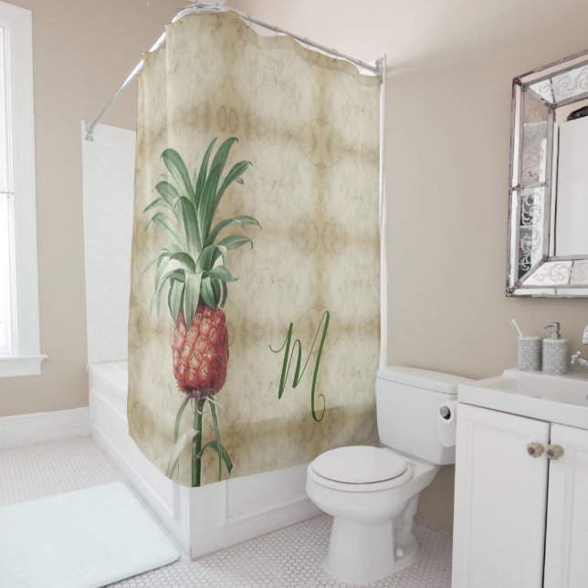 Tropical  Pineapple Vintage Elegant (In Situ)
