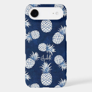 Tropical Pineapple with Name – Watercolor Style