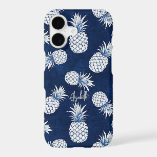 Tropical Pineapple with Name – Watercolor Style