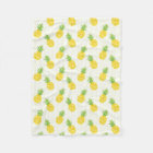 Tropical Pineapples and Stripes