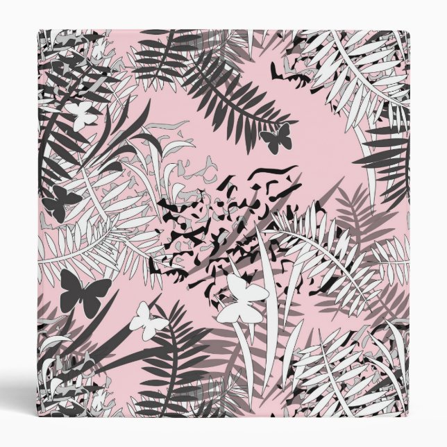 Tropical, pink binder (Front)