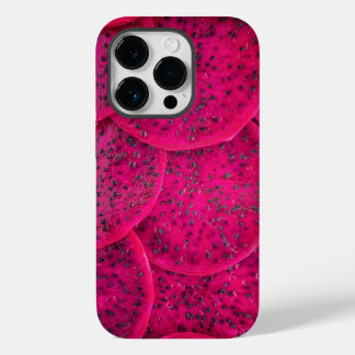 Tropical Pink Dragon Fruit Case-Mate iPhone 14 Pro Case