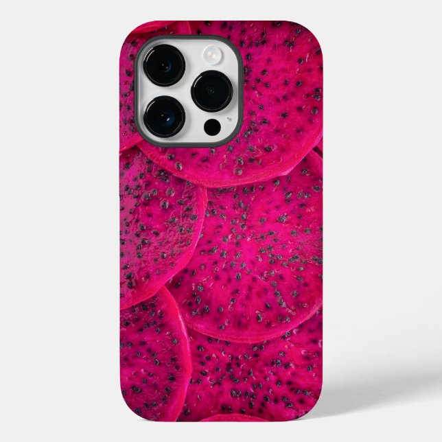 Tropical Pink Dragon Fruit Case-Mate iPhone Case (Back)