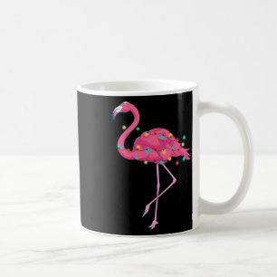 Tropical Pink Flamingo Hawaii Summer Xmas Christma Coffee Mug